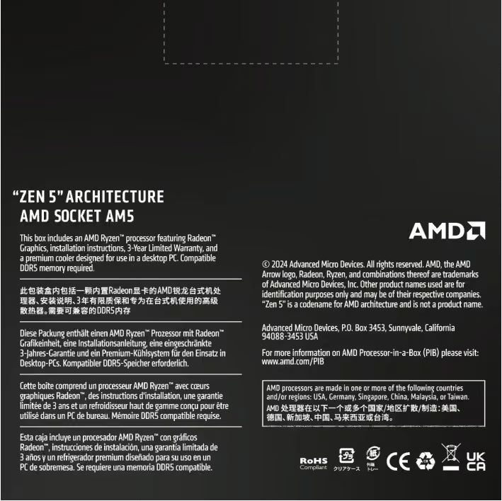 AMD Ryzen 5 9600X processor