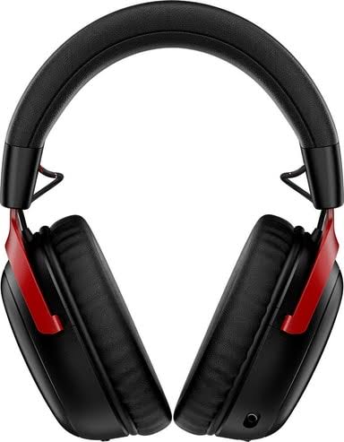 HyperX Cloud III S trådlöst gamingheadset (svart/rött)