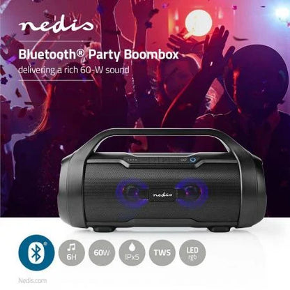 NEDIS PORTABLE BLUETOOTH BOOMBOX