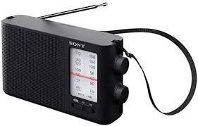 Sony ICF-506 Privat radio Sort