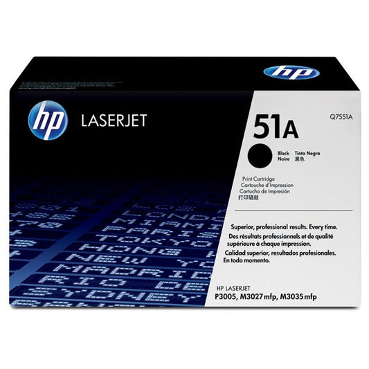 HP Laserjet 51A svart