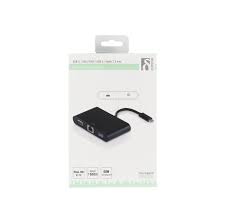 DELTACO USB-C docking station VGA/RJ45/1xUSB A U