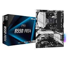 Asrock B550 PRO4 moderkort för AMD Ryzen™ processorer