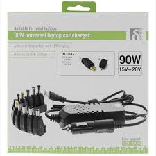 Deltaco 90W universal laptop car charger