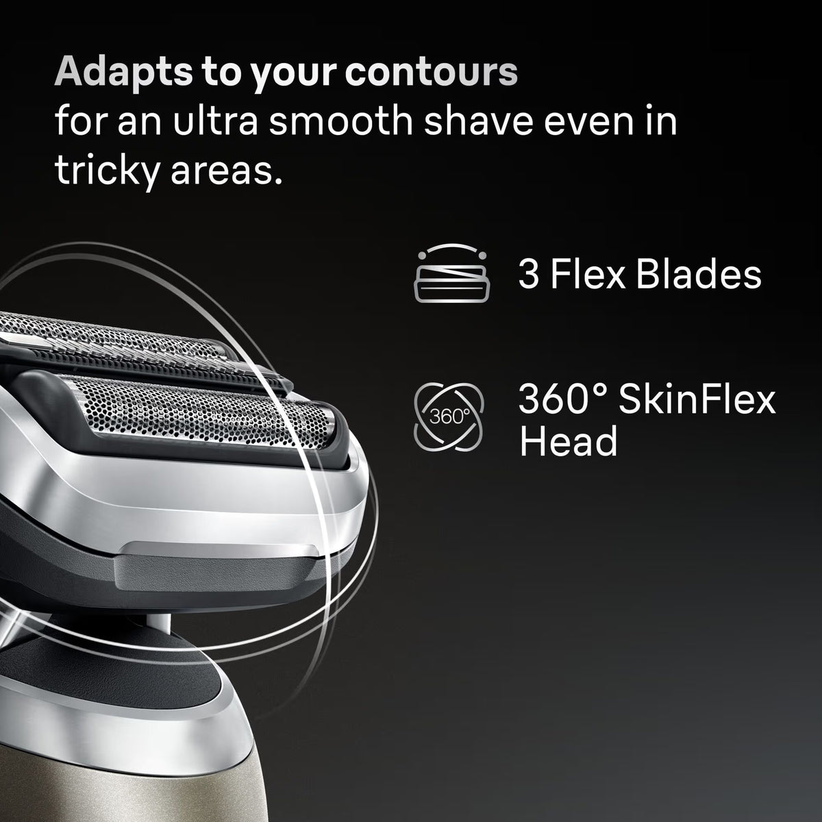 Braun Series 7 rakapparat 72-C7200cc (guld)
