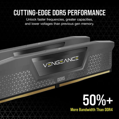 Corsair Vengeance DDR5 RAM 16GB (2x8GB) 5200MT/s CL40