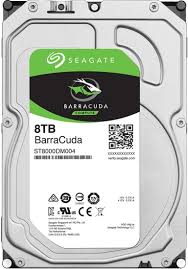 Seagate BarraCuda 3.5" intern hårddisk (8 TB)